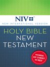 Cover image for Holy Bible, New Testament